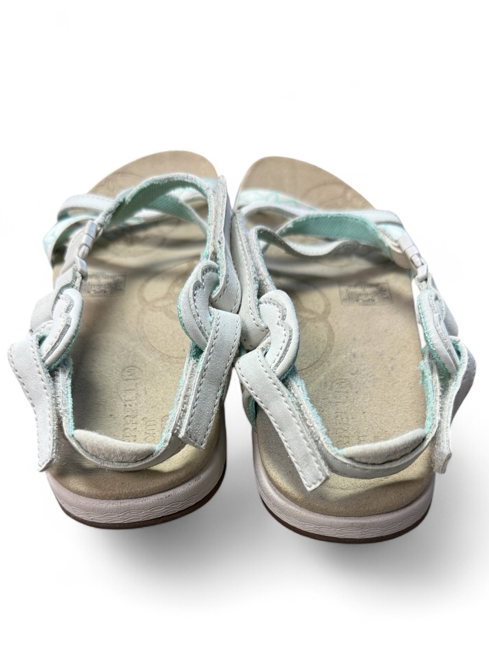 Merrell Ivory &  Green 
Women's Outdoor Sandals - Picture 3 of 7